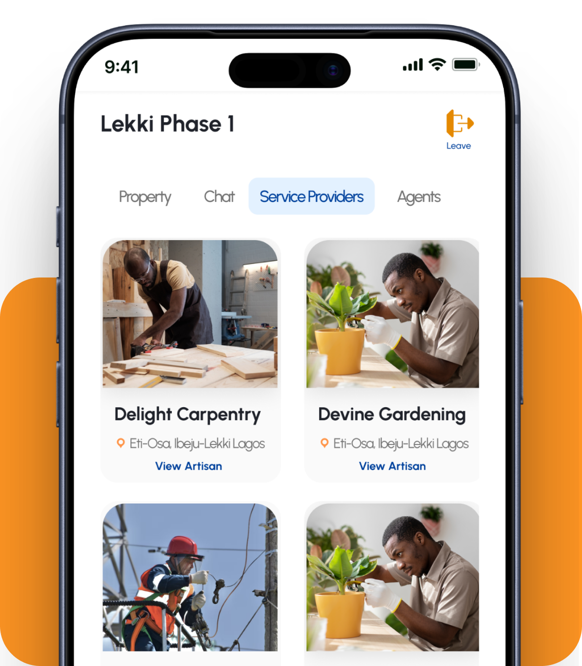 Service Providers and Skilled Workers